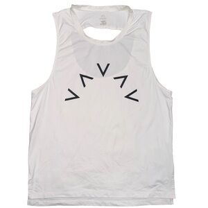 Varley White Tank Top with Black‎ Accents